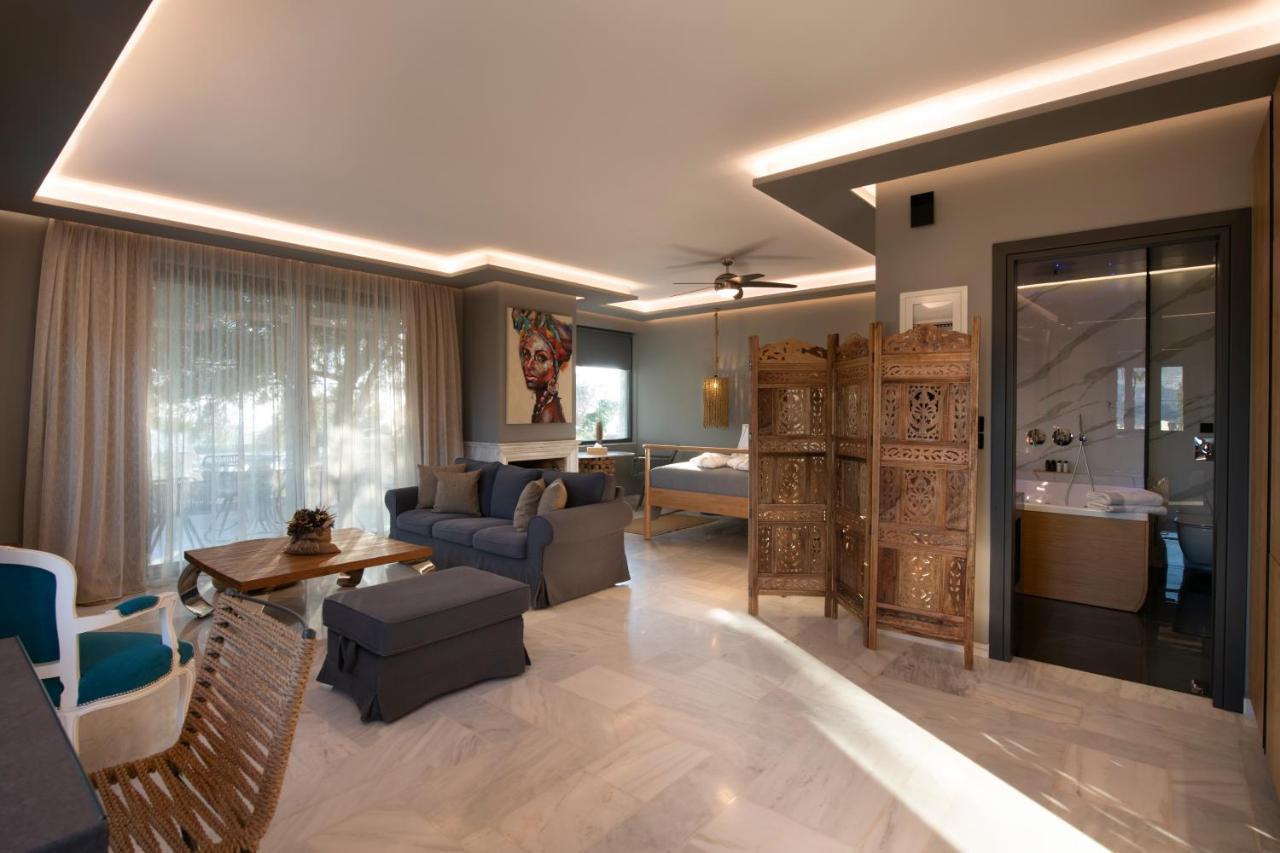 Aval Riviera Apartman Lagoníszi Kültér fotó