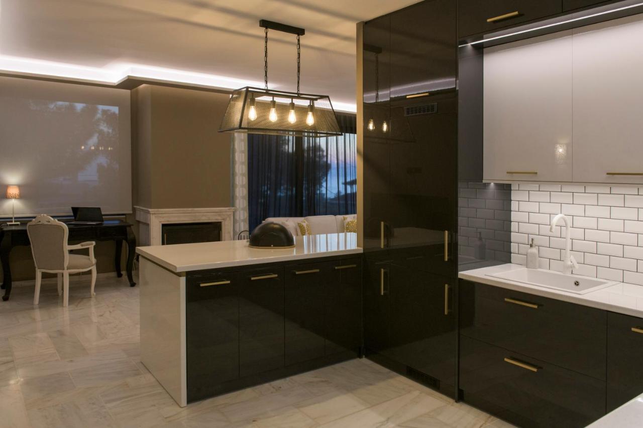 Aval Riviera Apartman Lagoníszi Kültér fotó