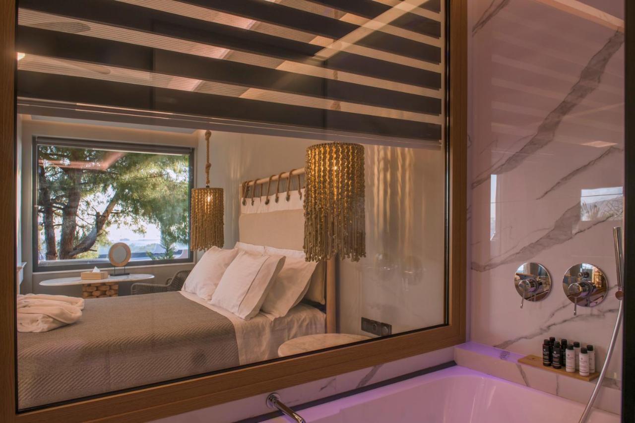 Aval Riviera Apartman Lagoníszi Kültér fotó
