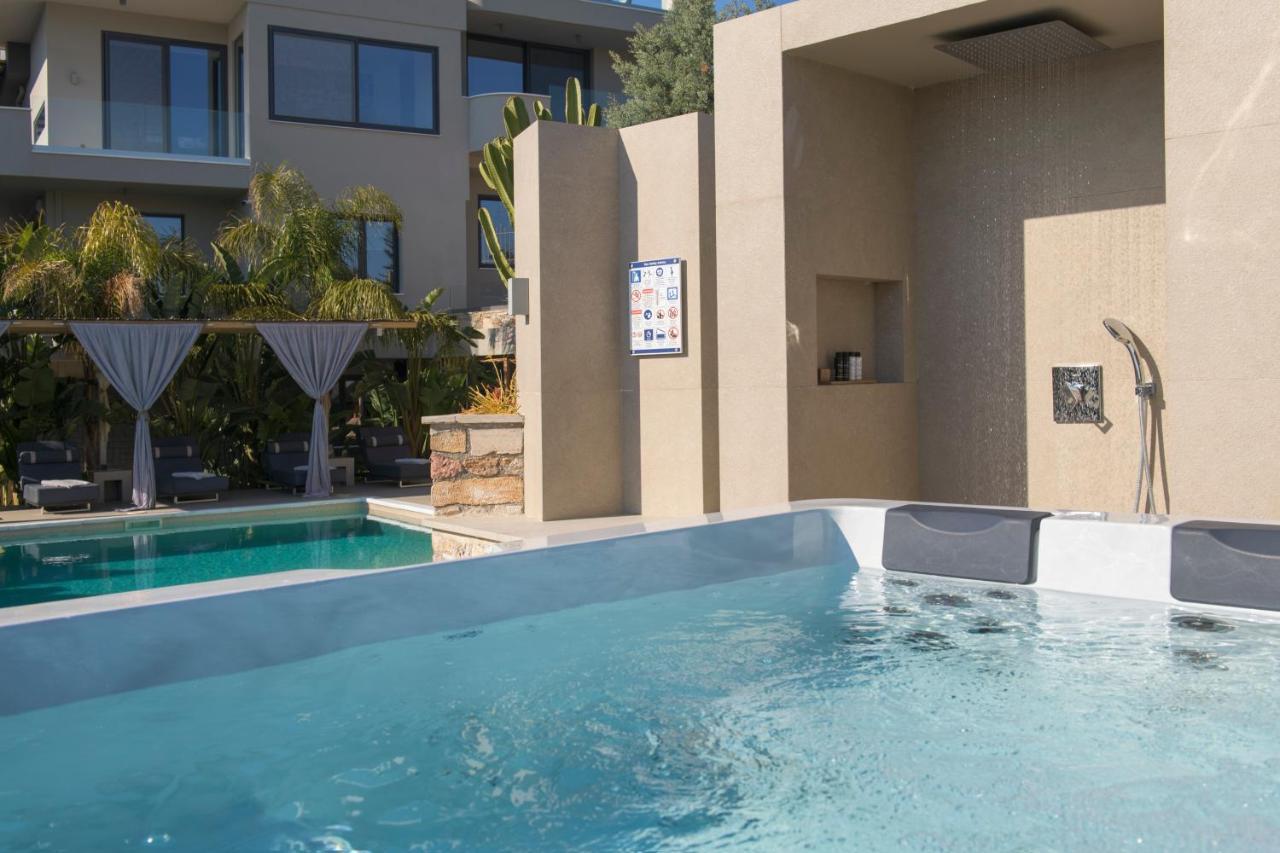 Aval Riviera Apartman Lagoníszi Kültér fotó