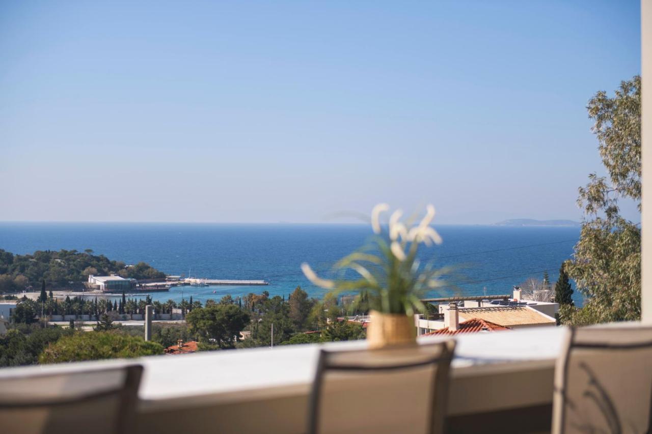 Aval Riviera Apartman Lagoníszi Kültér fotó
